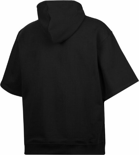 Толстовка с капюшоном US Basic, короткий рукав, черный, размер XL-2XL (52-56)