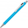  Ручка шариковая металлическая UMA Straight SI, голубой
