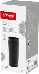 Термокружка Nadoba Juta, черная