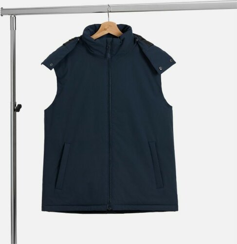 Жилет унисекс Sfera, темно-синий, 4XL