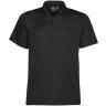 Рубашка поло мужская Stormtech Eclipse H2X-Dry, черная, размер XXL