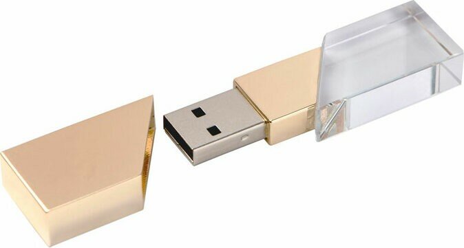 USB-флешка на 64 ГБ, золото