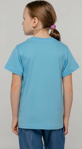 Футболка детская T-Bolka Kids, голубая, 6 лет