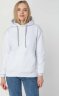 Толстовка с капюшоном Unit Kirenga Heavy, белая, 3XL
