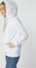 Толстовка с капюшоном Unit Kirenga Heavy, белая, 3XL