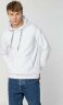 Толстовка с капюшоном Unit Kirenga Heavy, белая, 3XL