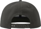 Бейсболка "SNAP BACK-S", 6 клиньев, пластиковая застежка, темно-серый, универсальный