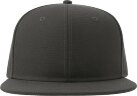 Бейсболка "SNAP BACK-S", 6 клиньев, пластиковая застежка, темно-серый, универсальный