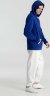 Толстовка с капюшоном унисекс Hoodie, ярко-синяя, XS
