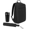Подарочный набор Sirius, черный (зонт, термокружка, рюкзак)