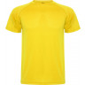 Спортивная футболка Roly Montecarlo детская, желтый, размер 4 (104-116)