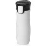 Вакуумная термокружка с кнопкой Streamline, Waterline, soft-touch, тубус, белый