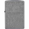 Зажигалка ZIPPO Classic с покрытием ™Plate, латунь/сталь, серебристая, матовая, 38x13x57 мм
