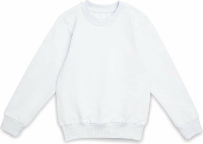 Свитшот детский Toima Kids 2.0, белый, 6 лет