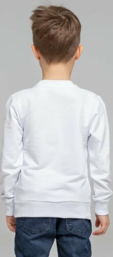 Свитшот детский Toima Kids 2.0, белый, 6 лет