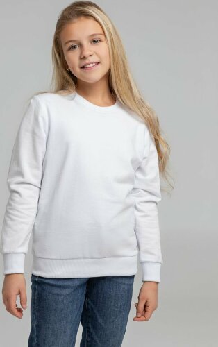 Свитшот детский Toima Kids 2.0, белый, 6 лет