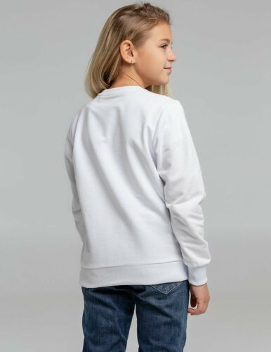 Свитшот детский Toima Kids 2.0, белый, 6 лет