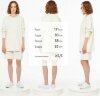 Свитшот унисекс andor S2, молочно-белый, размер M/L