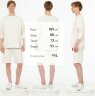 Свитшот унисекс andor S2, молочно-белый, размер M/L