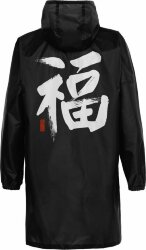 Дождевик CoolColor «Вечные ценности. Счастье», черный, размер XL