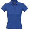 Рубашка поло женская PEOPLE 210, синий, XXL