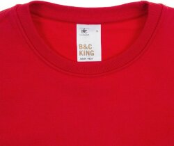 Свитшот унисекс King, светло-голубой, M