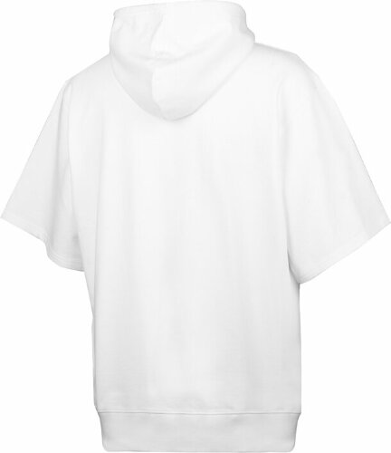 Толстовка с капюшоном US Basic, короткий рукав, белый, размер XL-2XL (52-56)