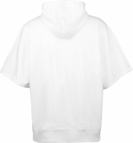 Толстовка с капюшоном US Basic, короткий рукав, белый, размер XL-2XL (52-56)