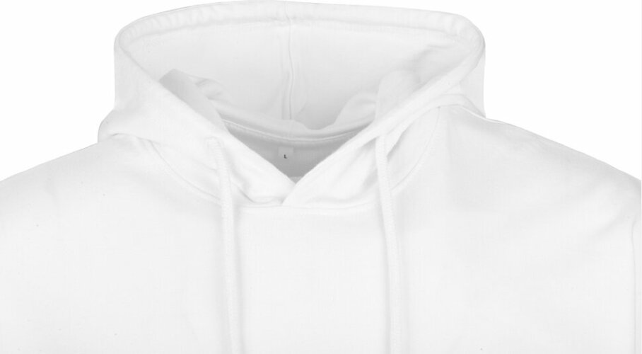 Толстовка с капюшоном US Basic, короткий рукав, белый, размер XL-2XL (52-56)