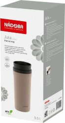Термокружка Nadoba Juta, бежевая