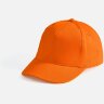 Бейсболка Long Beach, оранжевая