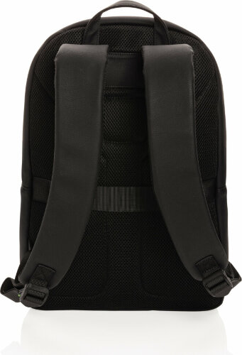 Рюкзак для ноутбука Swiss Peak Deluxe из экокожи (без ПВХ)