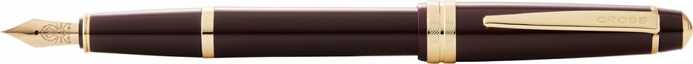 Перьевая ручка Cross Bailey Light Polished Burgundy Resin and Gold Tone, перо F