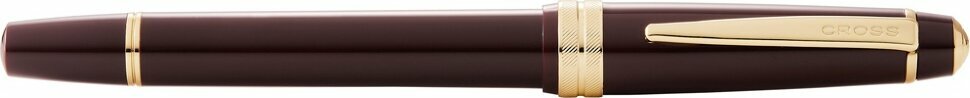 Перьевая ручка Cross Bailey Light Polished Burgundy Resin and Gold Tone, перо F
