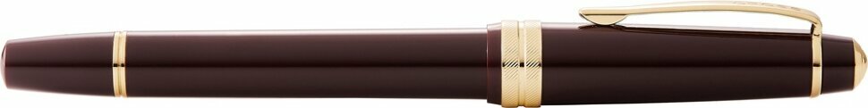 Перьевая ручка Cross Bailey Light Polished Burgundy Resin and Gold Tone, перо F
