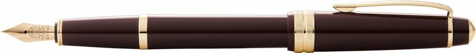Перьевая ручка Cross Bailey Light Polished Burgundy Resin and Gold Tone, перо F