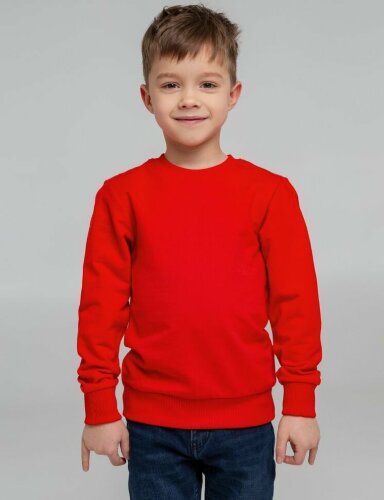 Свитшот детский Unit Toima Kids, красный, размер 6 лет