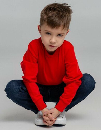Свитшот детский Unit Toima Kids, красный, размер 6 лет