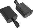 Внешний аккумулятор Courage, 5000 Mah, черный