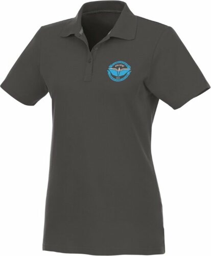 Женское поло Elevate Helios с коротким рукавом, storm grey, размер 2XL