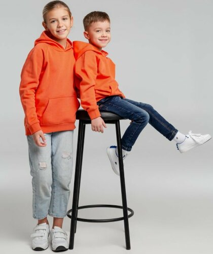 Толстовка детская Stellar Kids, оранжевая, 4 года (96-104 см)
