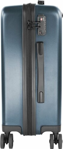 Чемодан BUGATTI Kallisto, синий, АБС-пластик, 35,5х23х53,5 см, 40,25 л