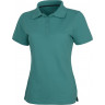 Женская футболка-поло Elevate Calgary с коротким рукавом, аква, размер L (48-50)