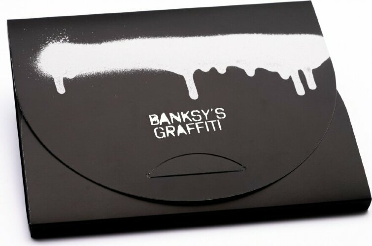 Набор Pininfarina Banksy Метатель цветов: шариковая ручка GrafeeX и тетрадь 14х21см каменная бумага, 64 л., линованная