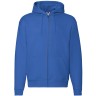 Толстовка с начесом PREMIUM HOODED SWEAT JACKET 280, синий, S