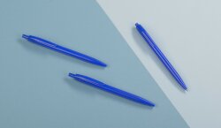Ручка шариковая CPen Phil из антибактериального пластика, синий