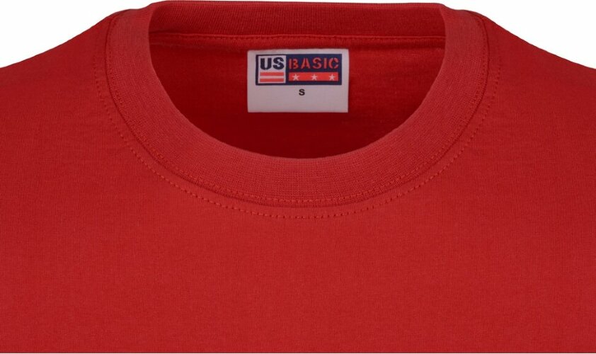 Футболка US Basic Heavy Super Club мужская, красный, размер S (44)