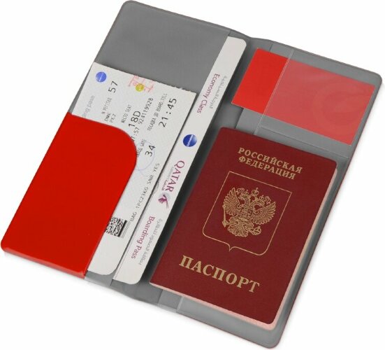 Дорожный органайзер Voyage 2.0, красный