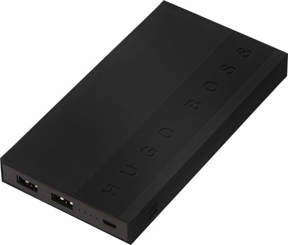 Портативное зарядное устройство HUGO BOSS Edge Black 10000 мАч, черный