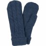 Варежки teplo Heat Trick, синий меланж, размер L/XL